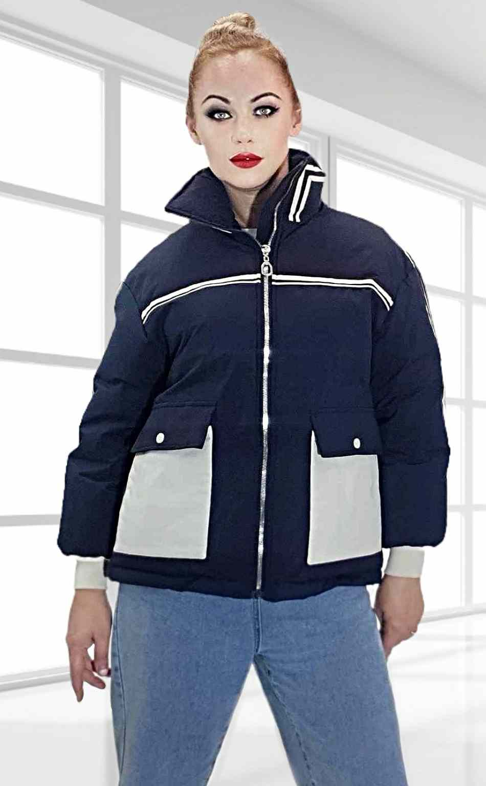 Модная куртка женская демисезонная